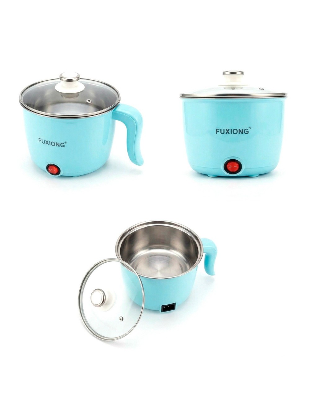 Olla Eléctrica Multifuncional Vaporera 600w Portátil