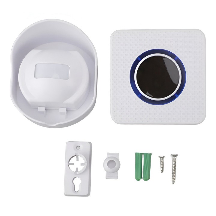 Alarma De Sensor Movimiento Wifi Inalámbrica Timbre 2.4 Ghz