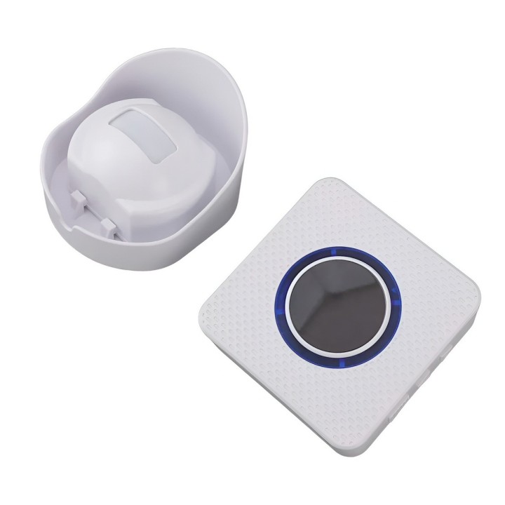 Alarma De Sensor Movimiento Wifi Inalámbrica Timbre 2.4 Ghz