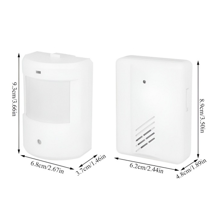 Alarma Sensor Movimiento Inalámbrico Seguridad Hogar Negocio