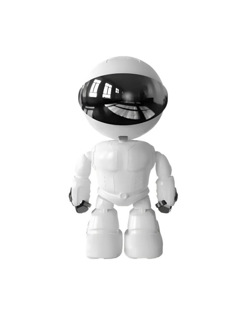 Cámara De Seguridad Robot Wifi 2k 360° Seguimiento Humanoide