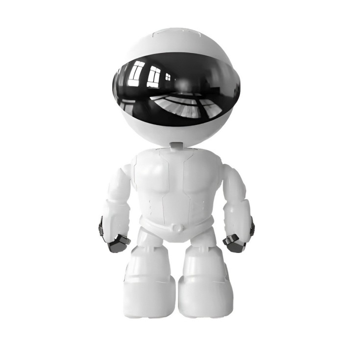 Cámara De Seguridad Robot Wifi 2k 360° Seguimiento Humanoide