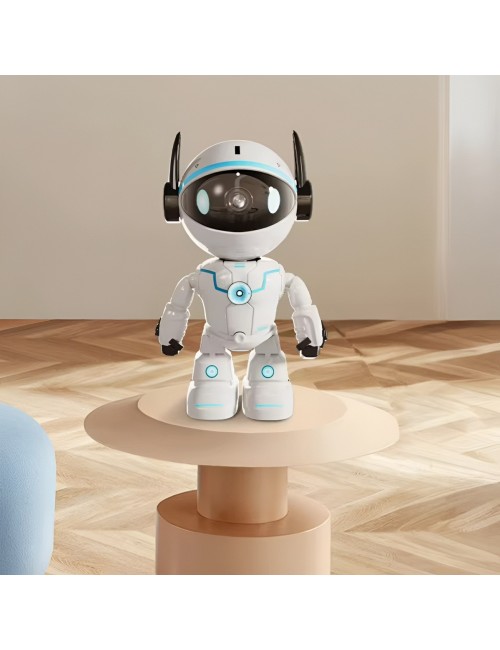 Cámara De Seguridad Robot Wifi 2k 360° Seguimiento Humanoide