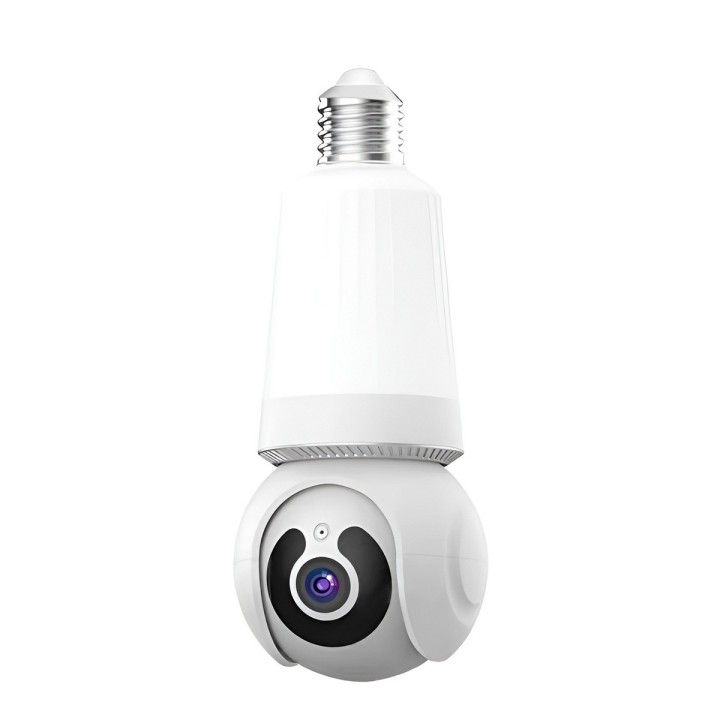 Cámara Foco Wifi 360° Seguridad Hd Inteligente Alarma