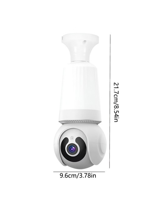 Cámara Foco Wifi 360° Seguridad Hd Inteligente Alarma