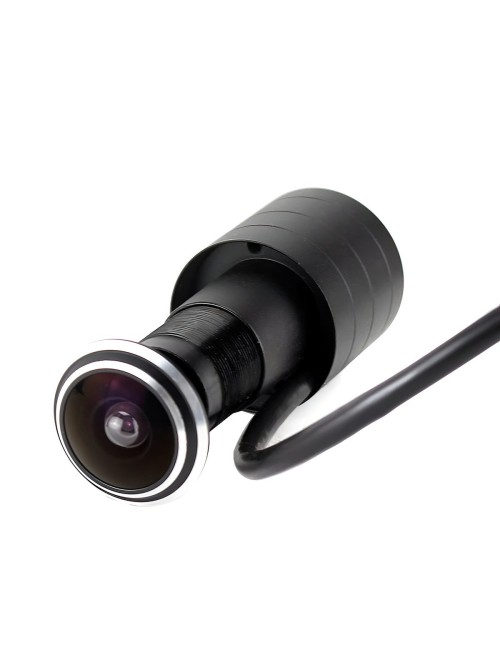 Cámara Ojo De Pez Wifi 3mp Para Puerta Audio Bidireccional