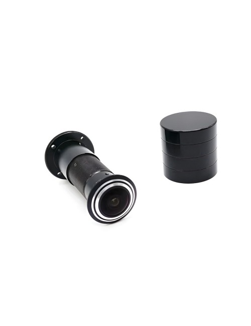 Cámara Ojo De Pez Wifi 3mp Para Puerta Audio Bidireccional