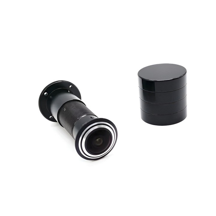 Cámara Ojo De Pez Wifi 3mp Para Puerta Audio Bidireccional