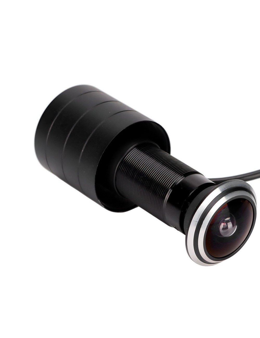 Cámara Ojo De Pez Wifi 3mp Para Puerta Audio Bidireccional