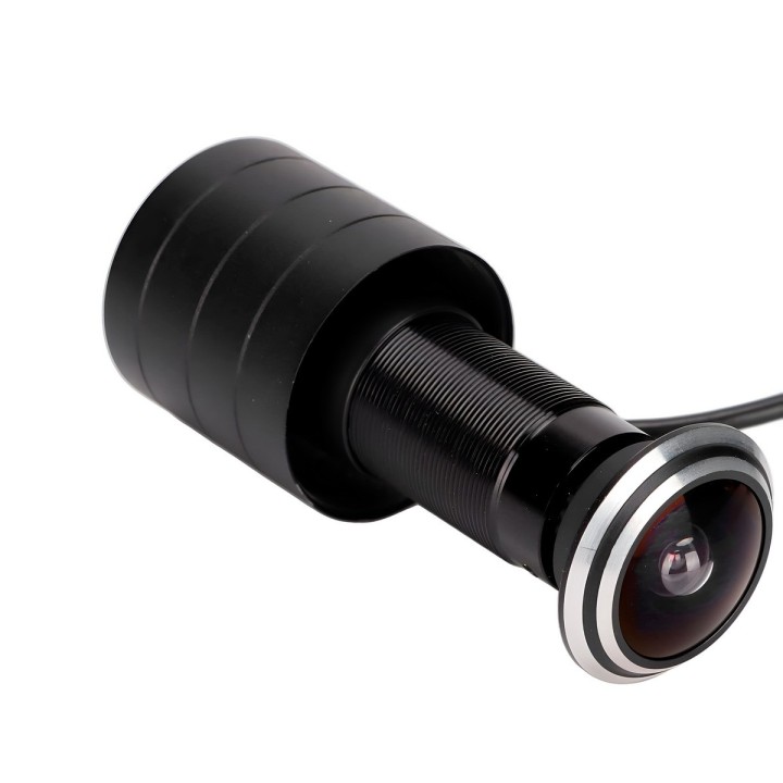 Cámara Ojo De Pez Wifi 3mp Para Puerta Audio Bidireccional