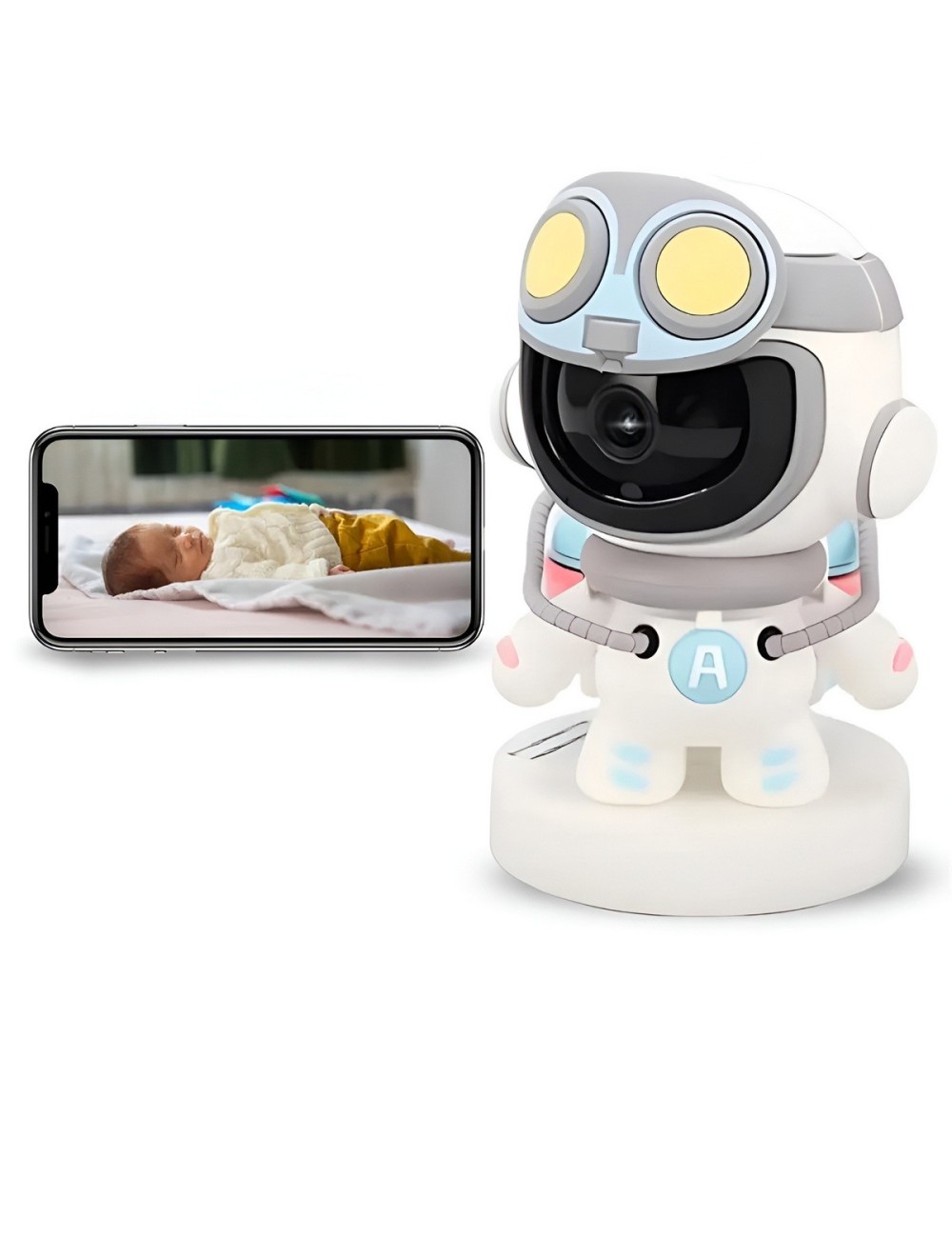 Cámara Wifi Astronauta Hd 360° Seguimiento Inteligente 5g
