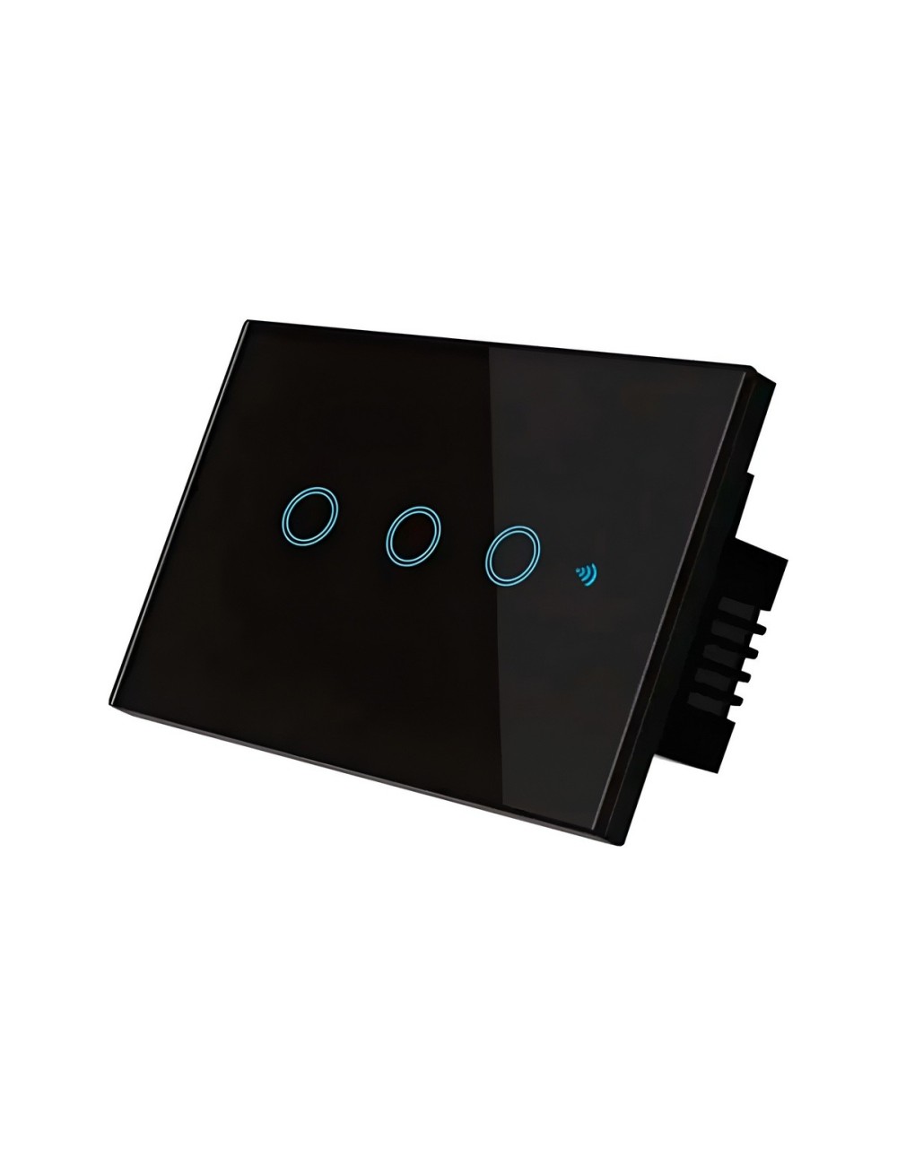 Interruptor Inteligente Wifi Triple Canal Touch Alexa Google