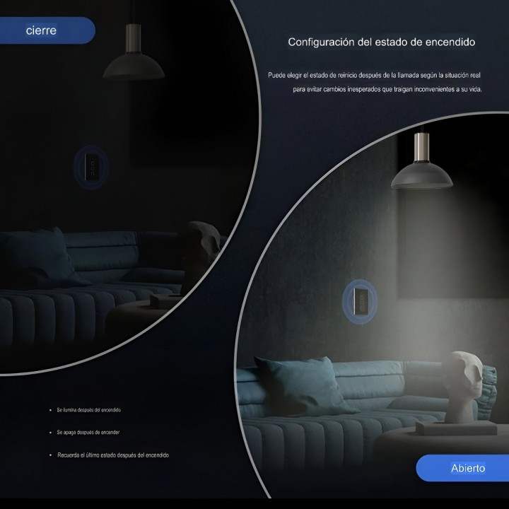 Interruptor Inteligente Wifi Triple Canal Touch Alexa Google