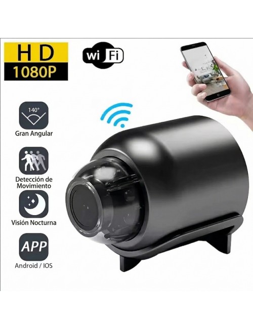 Mini Cámara Espía X5 Wifi Hd 1080p Visión Nocturna App