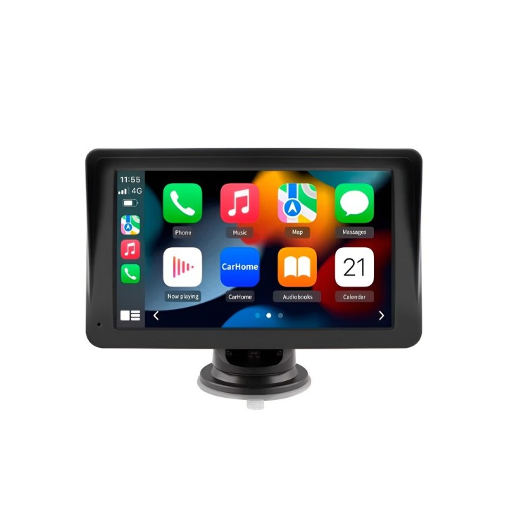 Pantalla T7d 7 Pulgadas Carplay Android Auto Inalámbrico