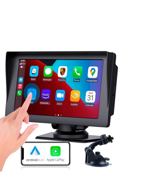 Pantalla T7d 7 Pulgadas Carplay Android Auto Inalámbrico