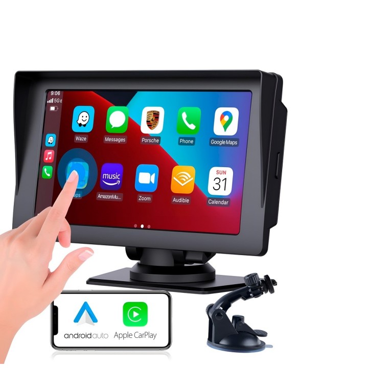 Pantalla T7d 7 Pulgadas Carplay Android Auto Inalámbrico