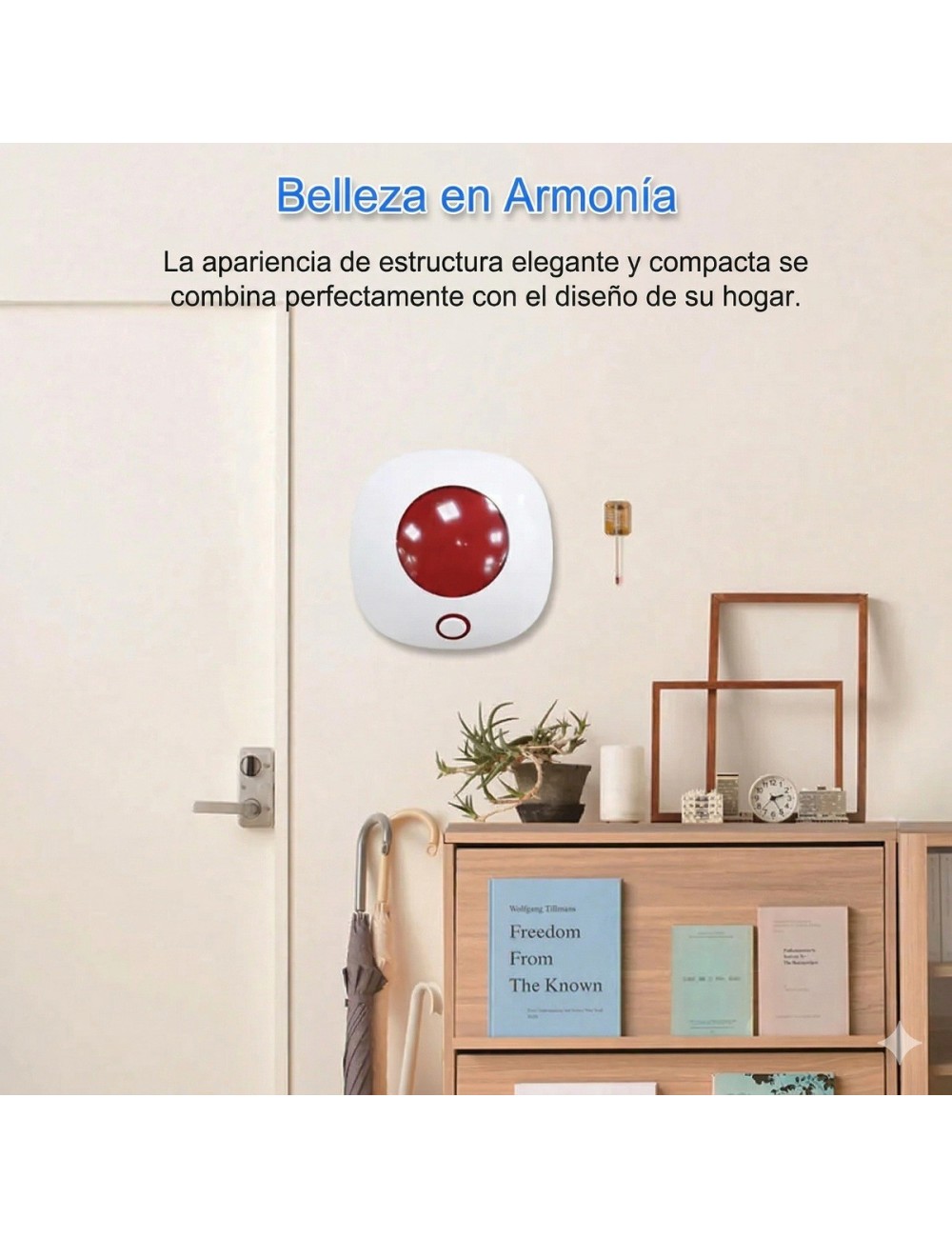 Sirena Inteligente Wifi Con Alarma Estrobo Y Control Por App
