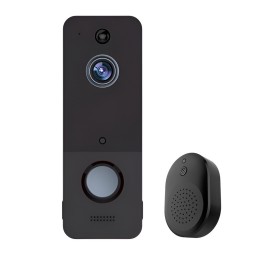 Timbre Inteligente Wifi Cámara Full Hd Inalámbrico Exterior