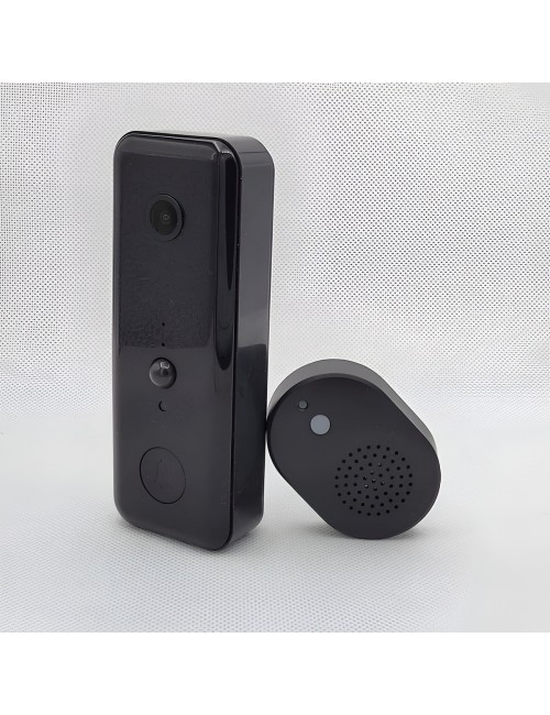 Timbre Inteligente Wifi Cámara Full Hd Inalámbrico Exterior