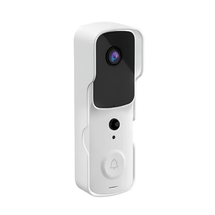 Timbre Inteligente Wifi Hd Con Cámara De Video Y Sensor Pir