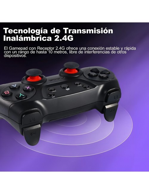 Control Gamepad Inalámbrico 2.4g Ergonómico Pc/android/tv