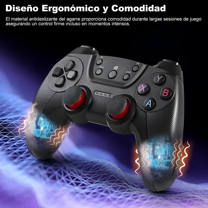 Control Gamepad Inalámbrico 2.4g Ergonómico Pc/android/tv