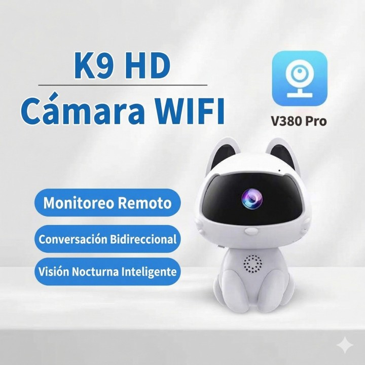 Cámara Bebé Wifi 1080p Hd Bidireccional Visión Nocturna
