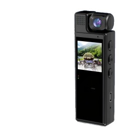 Cámara Corporal Body Cam Full Hd 1080p Wifi Lente Giratorio