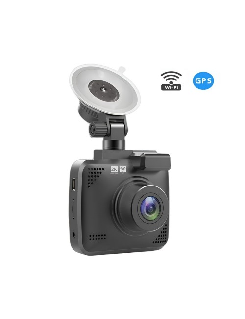 Dash Cam 2k Qhd Espejo Cámara Carro Wifi Gps Sensor G