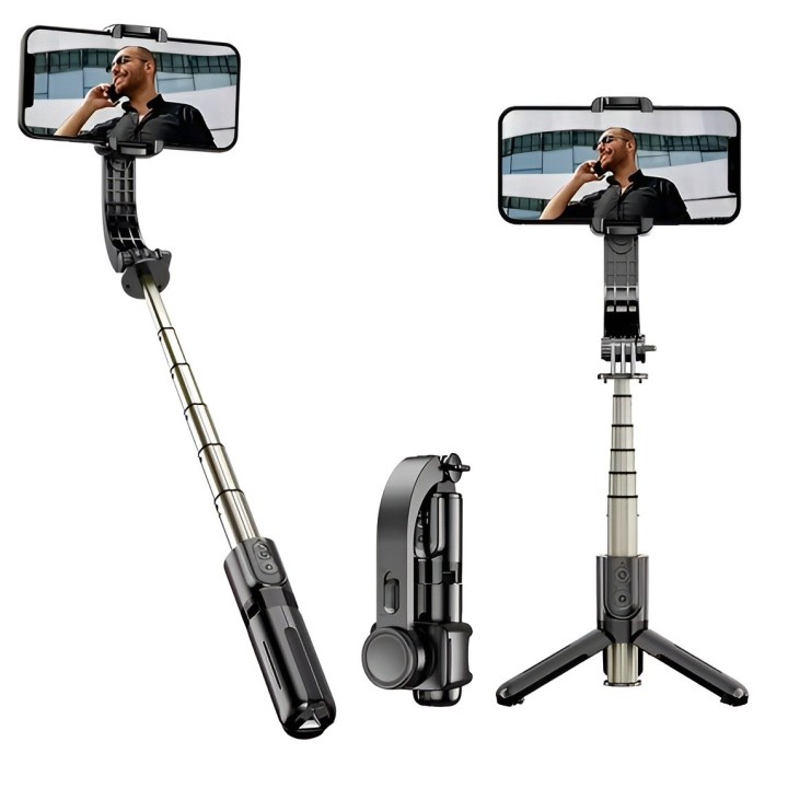 Gimbal Estabilizador Celular L08mini Tripode Selfie Bluetoot
