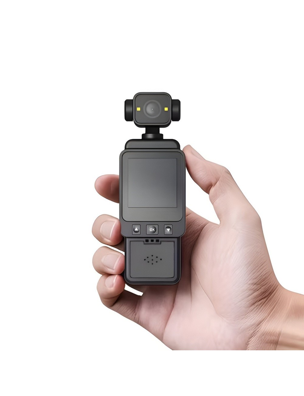 Mini Cámara Gimbal 4k Vlogging Wifi Rotación 270 Pantalla Hd