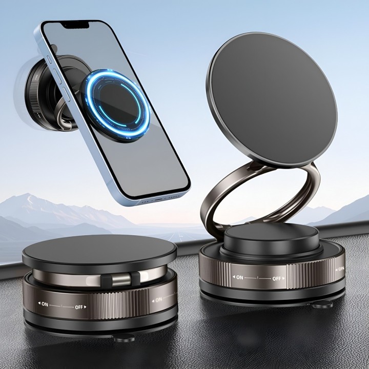 Soporte Magnético Celular Carro Succión Al Vacío 360 Magsafe