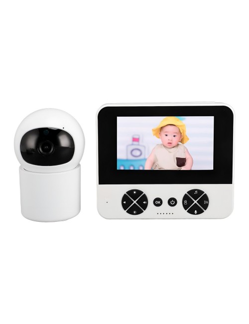 Monitor De Bebé Cámara 720p Hd Audio Bidireccional Y Vox
