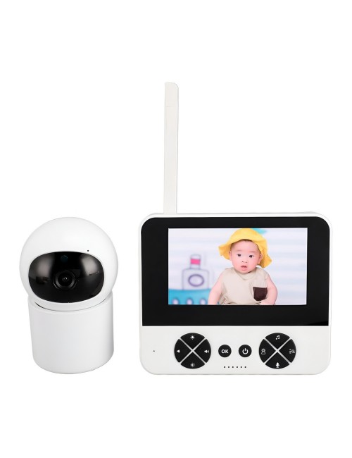 Monitor De Bebé Cámara 720p Hd Audio Bidireccional Y Vox