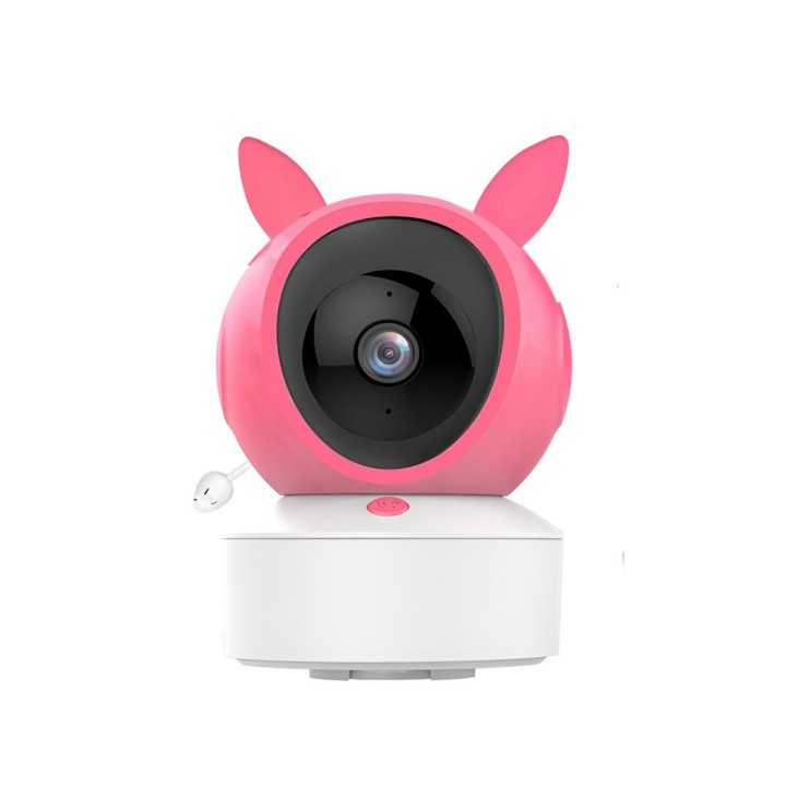 Monitor Bebé Wifi 2k Cámara 3mp Visión Nocturna Audio Y Tuya