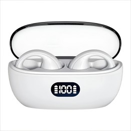 Audífonos Conducción Ósea Open Ear Clip Bluetooth 5.3 P-q3