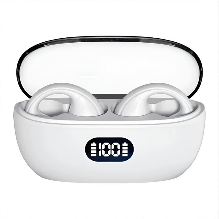 Audífonos Conducción Ósea Open Ear Clip Bluetooth 5.3 P-q3