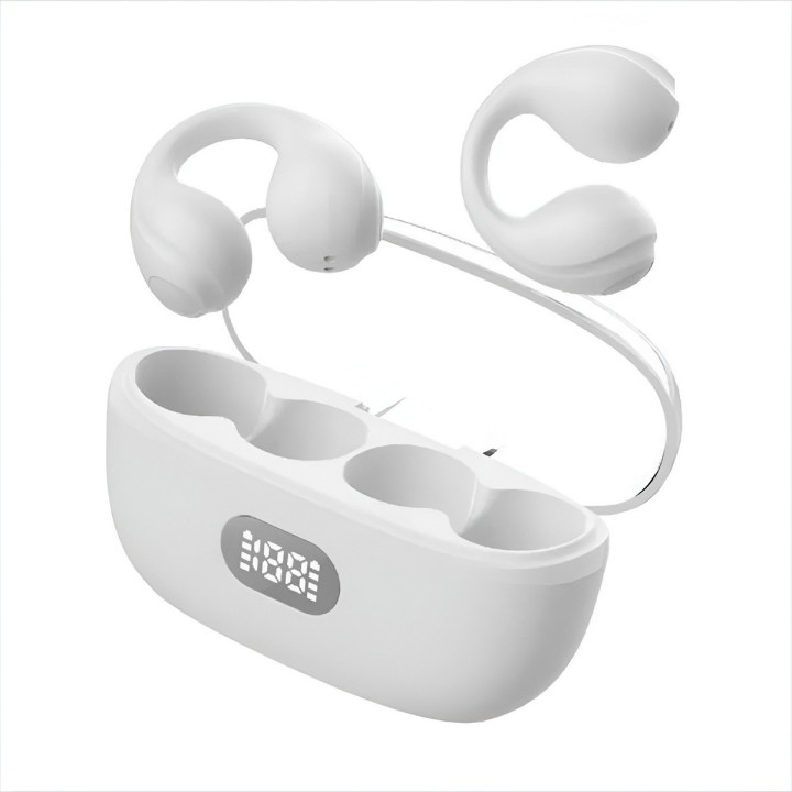 Audífonos Conducción Ósea Open Ear Clip Bluetooth 5.3 P-q3