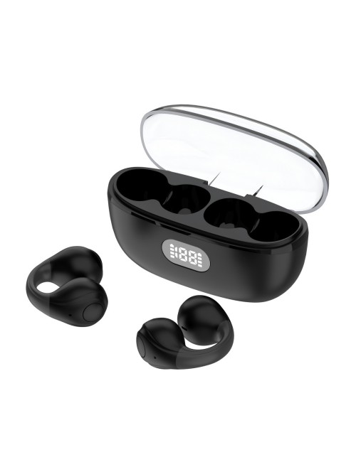 Audífonos Conducción Ósea Open Ear Clip Bluetooth 5.3 P-q3