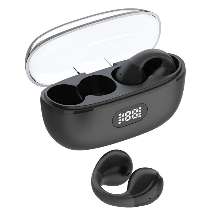 Audífonos Conducción Ósea Open Ear Clip Bluetooth 5.3 P-q3