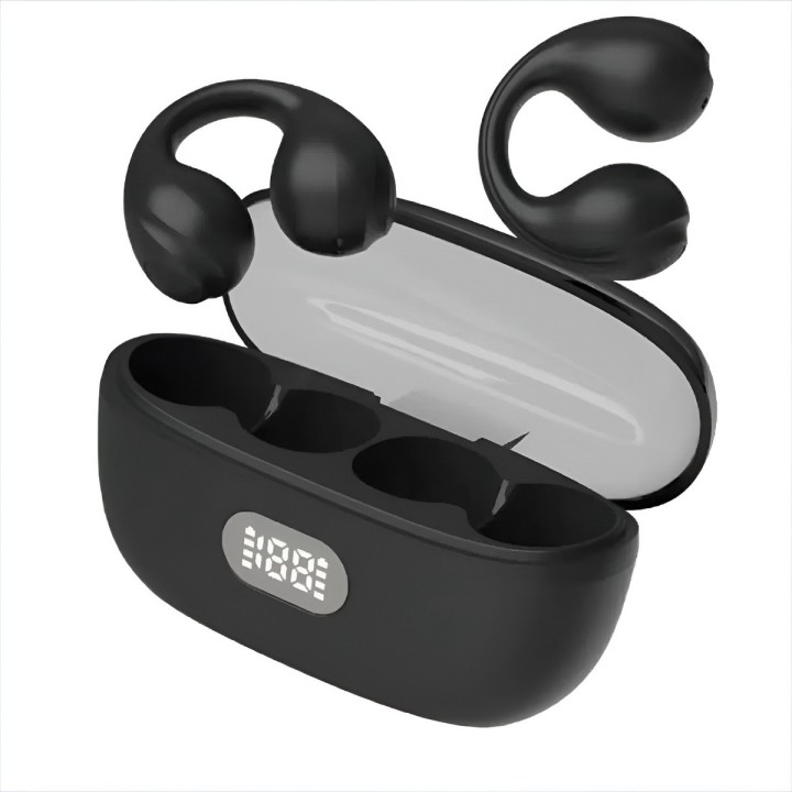 Audífonos Conducción Ósea Open Ear Clip Bluetooth 5.3 P-q3