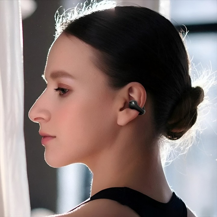 Audífonos Conducción Ósea Open Ear Clip Bluetooth 5.3 P-q3