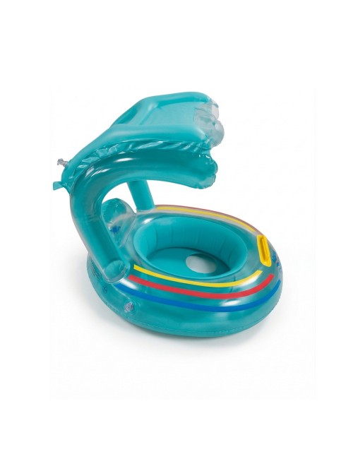 Flotador Bebé Con Techo Parasol Y Asiento Seguro Antivuelco