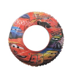 Flotador Inflable Cars Rayo Mcqueen 70cm Piscina Niños