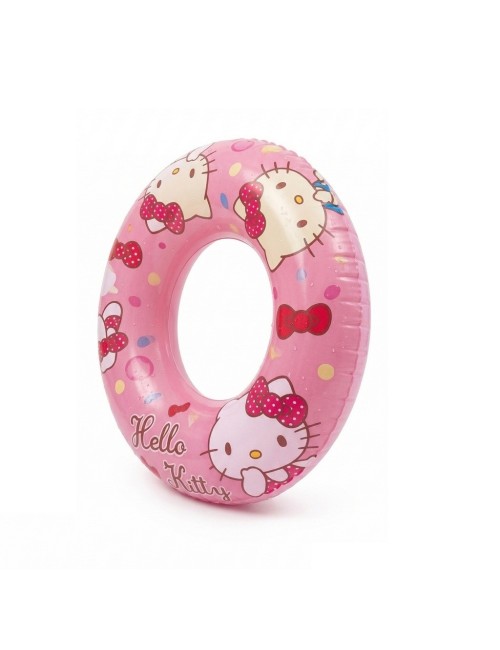 Flotador Inflable Hello Kitty 70cm Niñas Piscina Y Playa