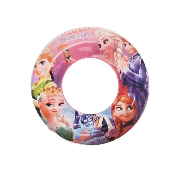 Flotador Inflable Princesas Del Hielo 70cm Piscina Niñas