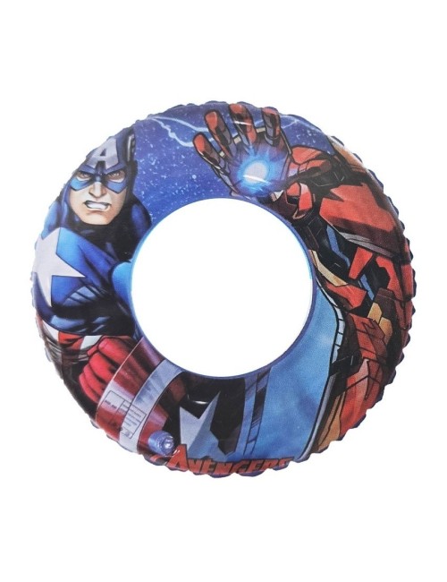 Flotador Inflable Superhéroe 70cm Niños Piscina Y Playa