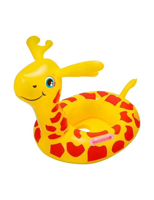 Flotador Boia Bebé Diseño Jirafa Con Asiento Para Piscina