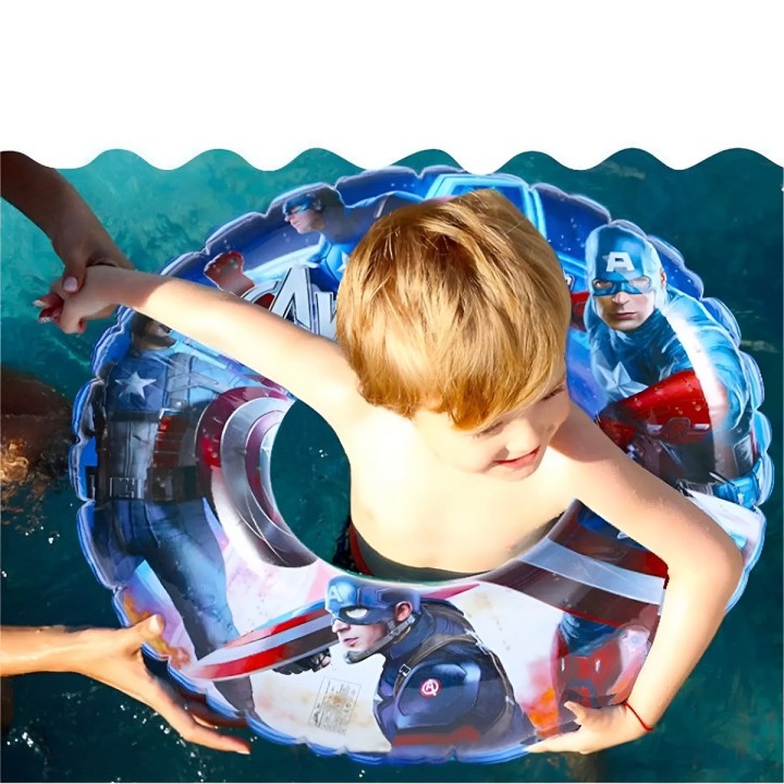 Flotador Inflable Avengers Capitán América Niños 48cm